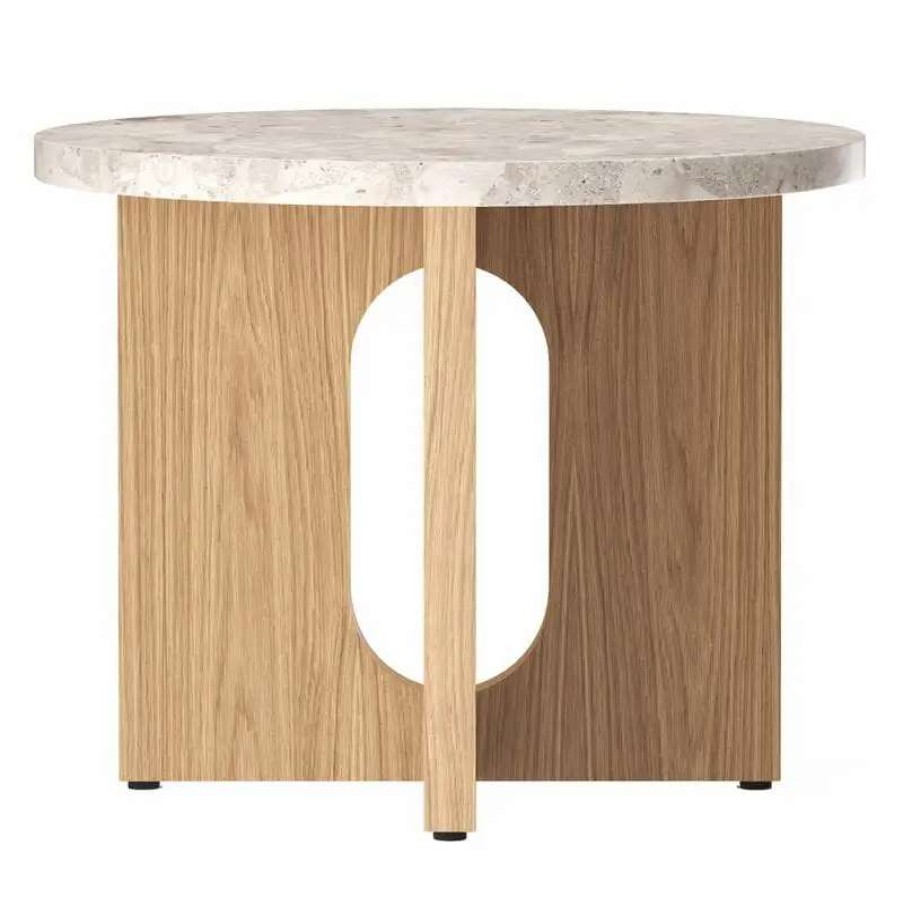 Side & End Tables * | Menu Androgyne Side Table, 50 Cm, Oak Kunis Breccia