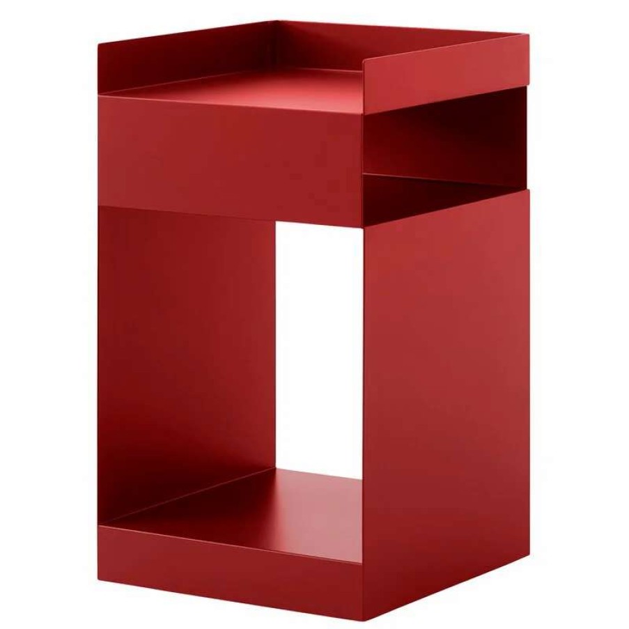 Side & End Tables * | &Tradition Rotate Sc73 Side Table, Merlot