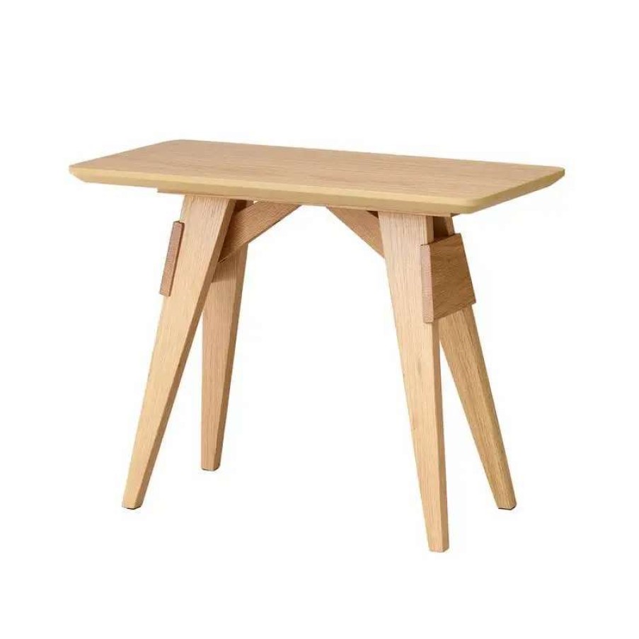 Side & End Tables * | Design House Stockholm Arco Side Table, Small, Oak