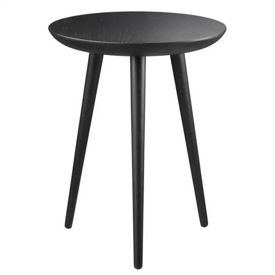 Side & End Tables * | Fdb Mobler D106 Bakkedal Side Table, Black Painted Oak