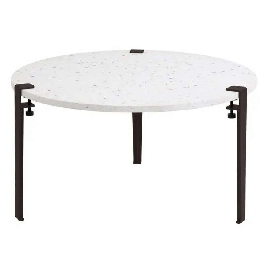 Coffee Tables * | Tiptoe Venezia Coffee Table, Dark Steel