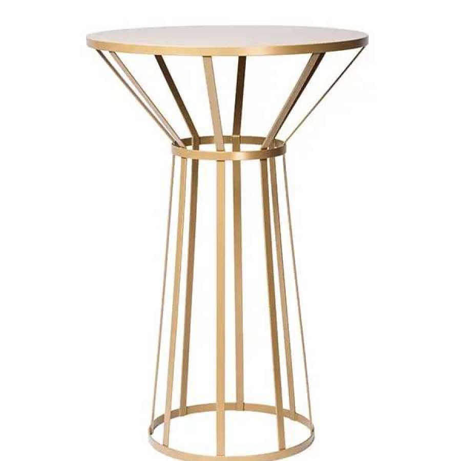 Side & End Tables * | Petite Friture Hollo Table, Gold