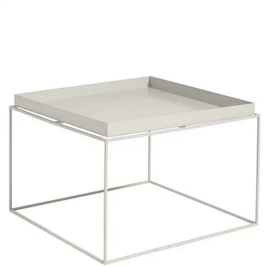 Coffee Tables * | Hay Tray Table Large, Warm Grey