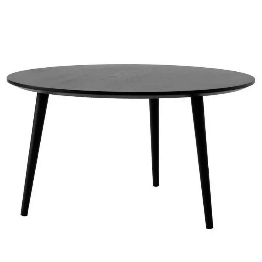 Coffee Tables * | &Tradition In Between Sk15 Lounge Table, Black Oak