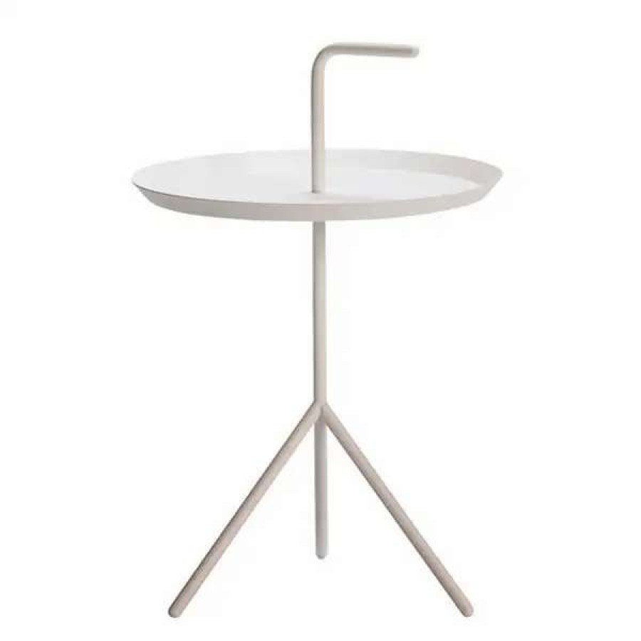 Side & End Tables * | Hay Dlm Table, White