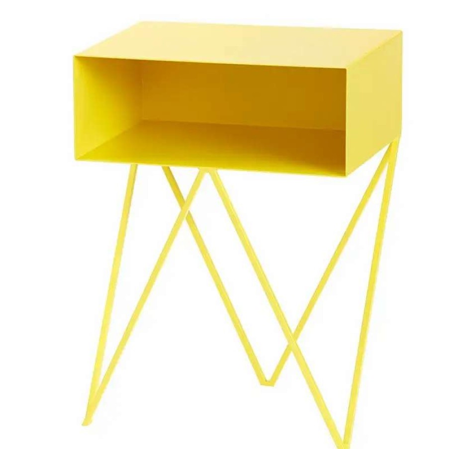 Side & End Tables * | &New Robot Side Table, Yellow