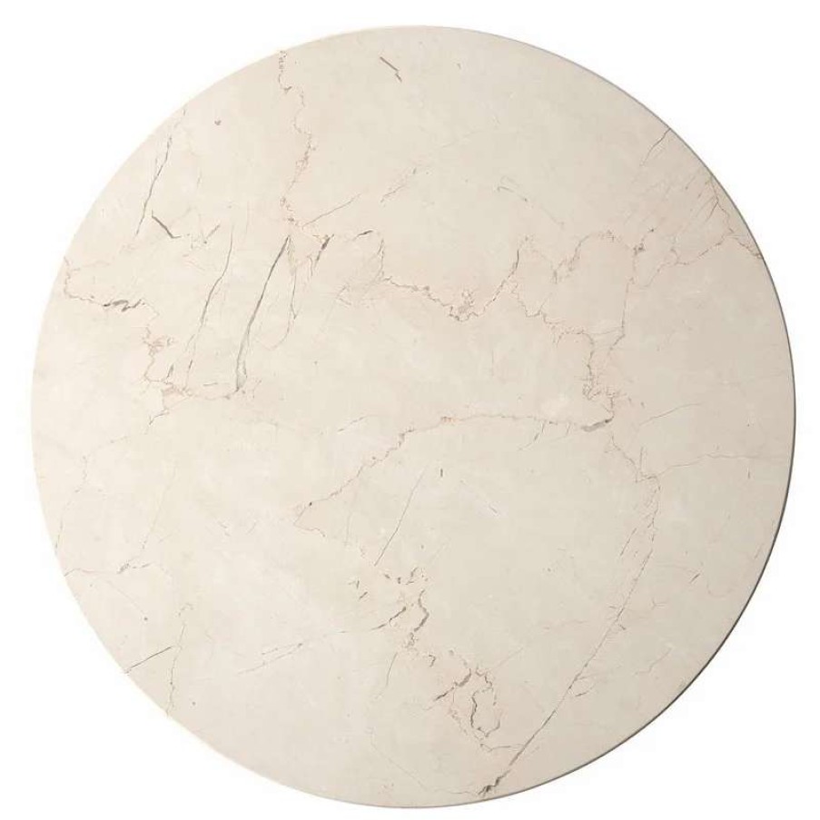 Side & End Tables * | Menu Marble Top For Androgyne Table, White