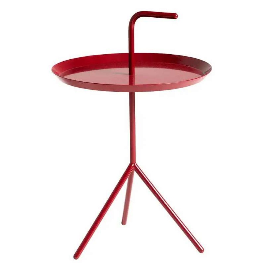 Side & End Tables * | Hay Dlm Table, Cherry Red, High Gloss