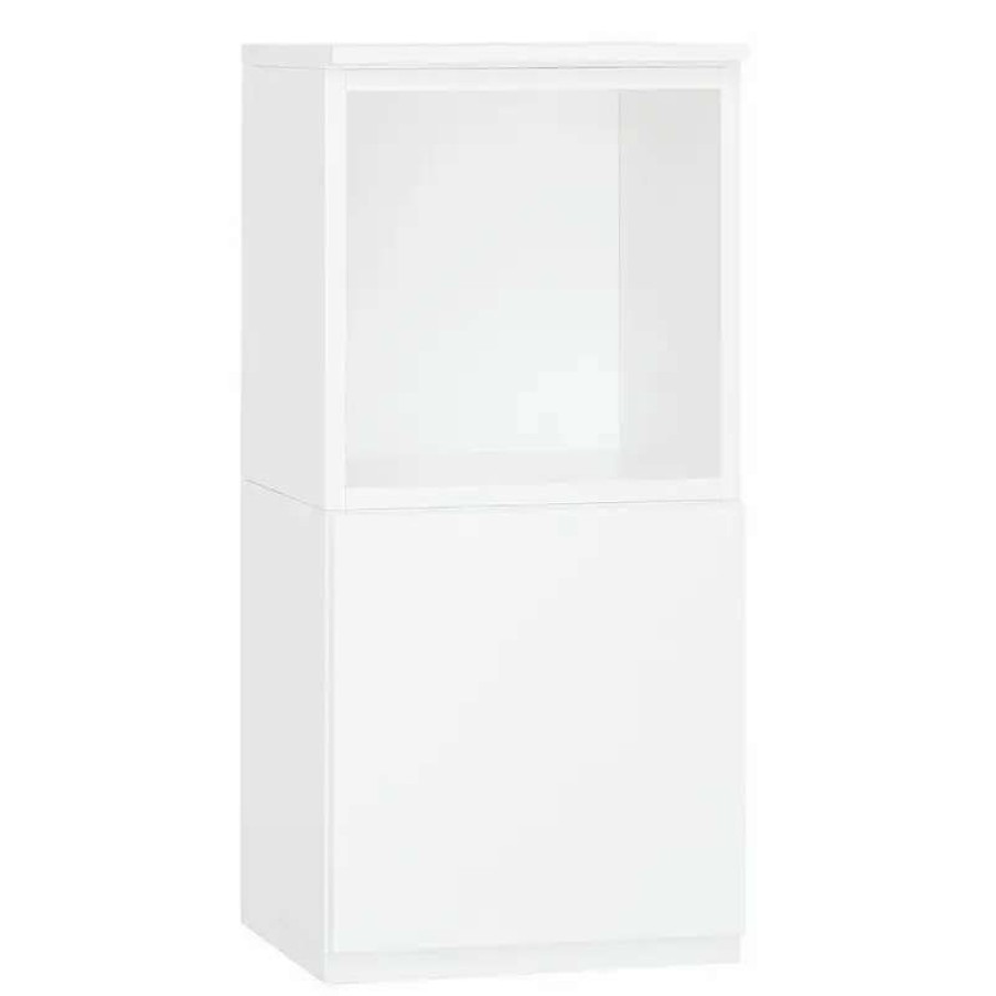 Nightstands * | Lundia Fuuga Nightstand, White