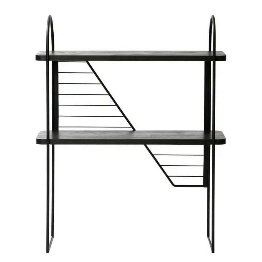 Side & End Tables * | Folk Reykjavik Urban Nomad Console Table M, Black Black