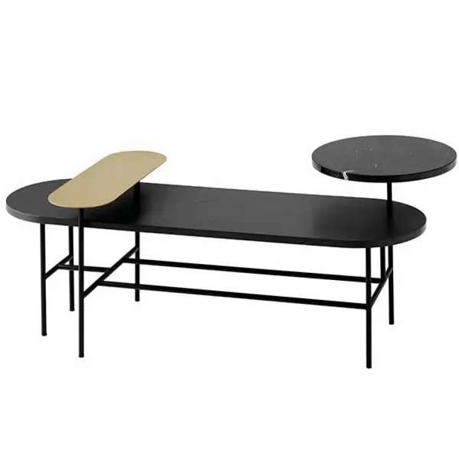 Coffee Tables * | &Tradition Palette Jh7 Table, Black