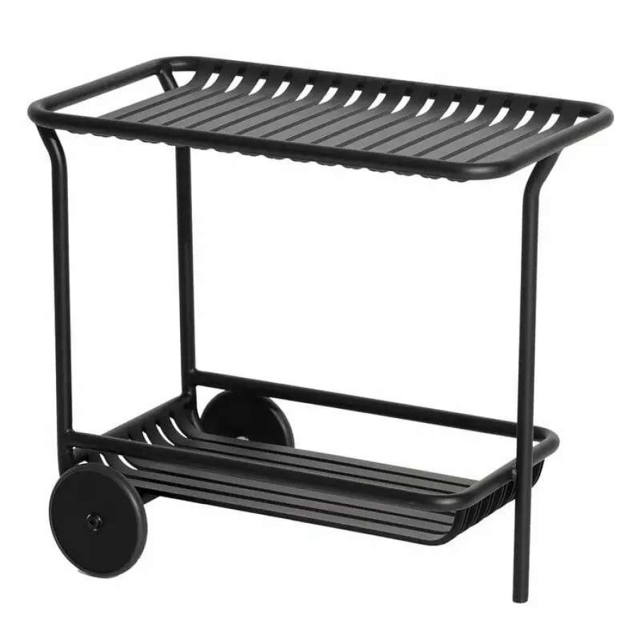 Kitchen Carts & Trolleys * | Petite Friture Week-End Trolley, Black