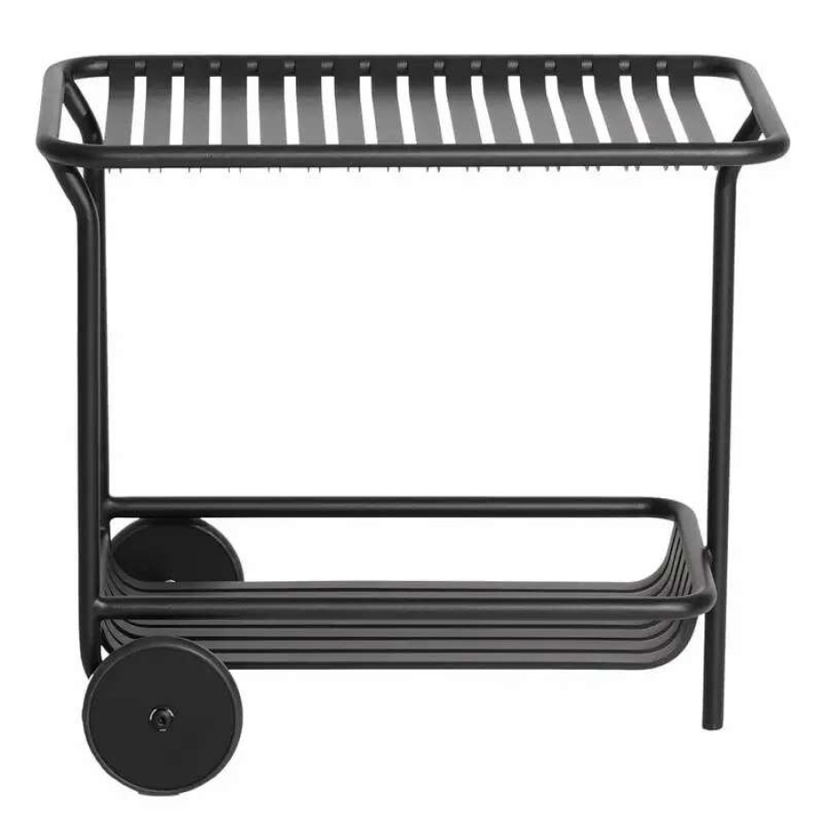 Kitchen Carts & Trolleys * | Petite Friture Week-End Trolley, Black