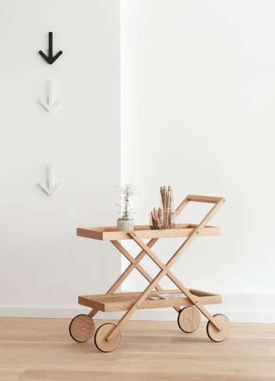 Kitchen Carts & Trolleys * | Design House Stockholm Exit Trolley, White