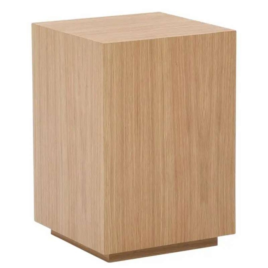 Coffee Tables * | Interface Box Coffee Table, 35 X 35 X 50 Cm, Oak