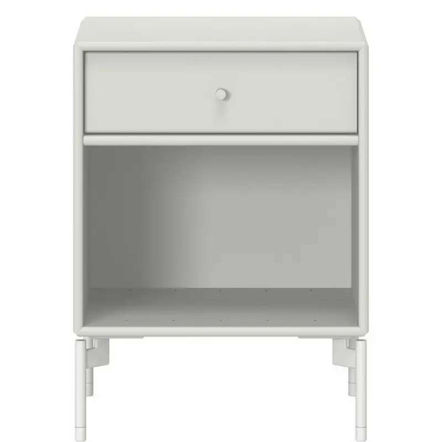 Nightstands * | Montana Furniture Dream Nightstand, Snow Legs 09 Nordic