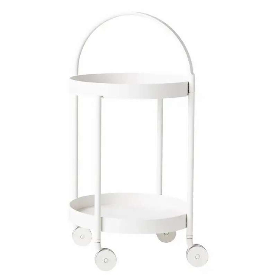 Kitchen Carts & Trolleys * | Cane-Line Roll Trolley, White