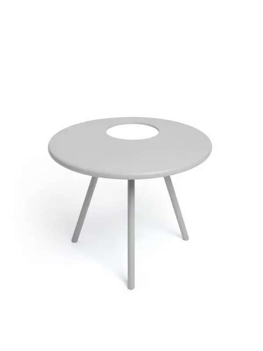 Side & End Tables * | Fatboy Bakkes Side Table With Pot, Light Grey