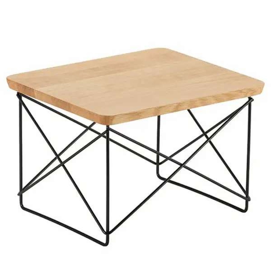 Side & End Tables * | Vitra Eames Ltr Occasional Table, Oak Basic Dark