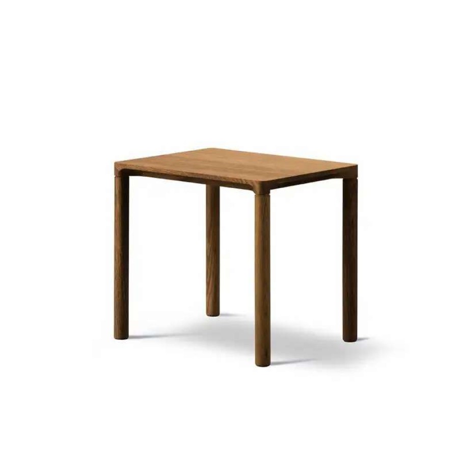 Coffee Tables * | Fredericia Piloti Coffee Table, 39 X 31 Cm, Smoked Oak