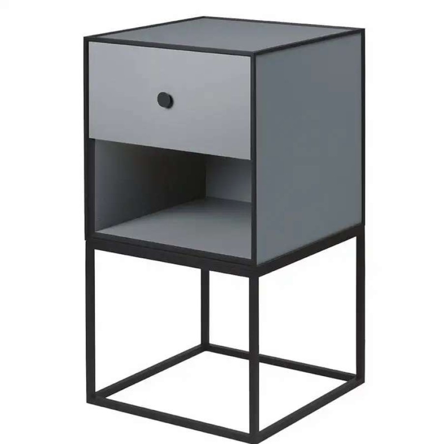 Side & End Tables * | By Lassen Frame 35 Sideboard With 1 Drawer, Dark Grey