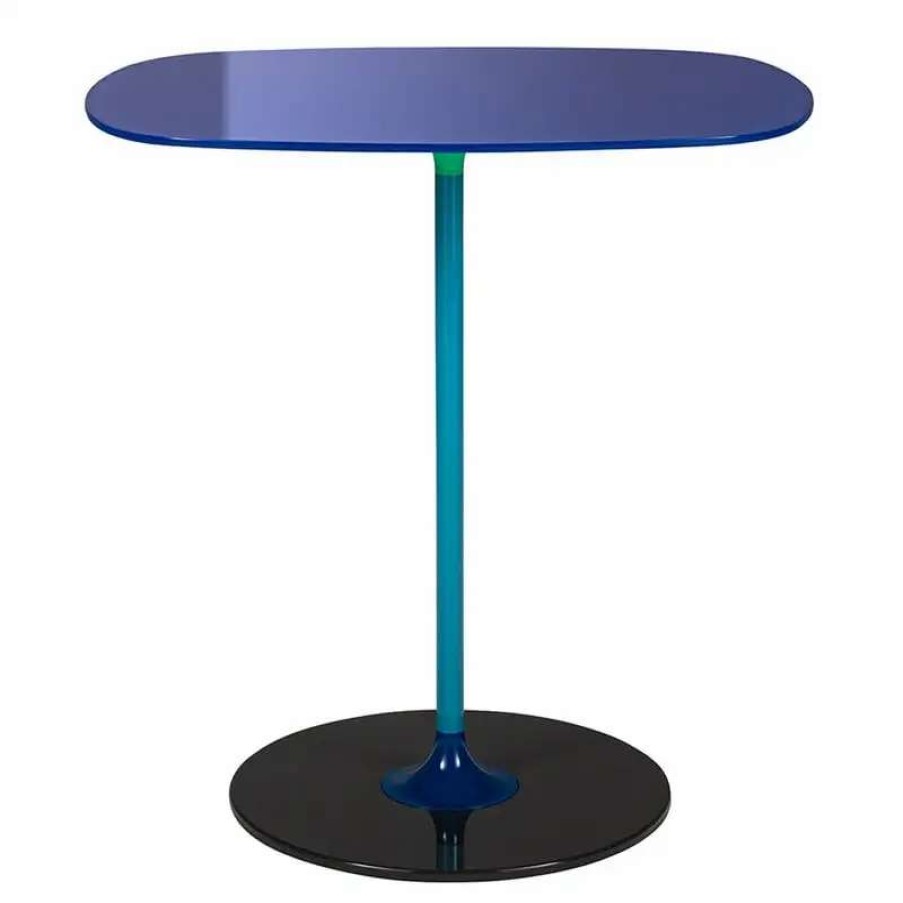 Coffee Tables * | Kartell Thierry Side Table, 33 X 50 Cm, Blue