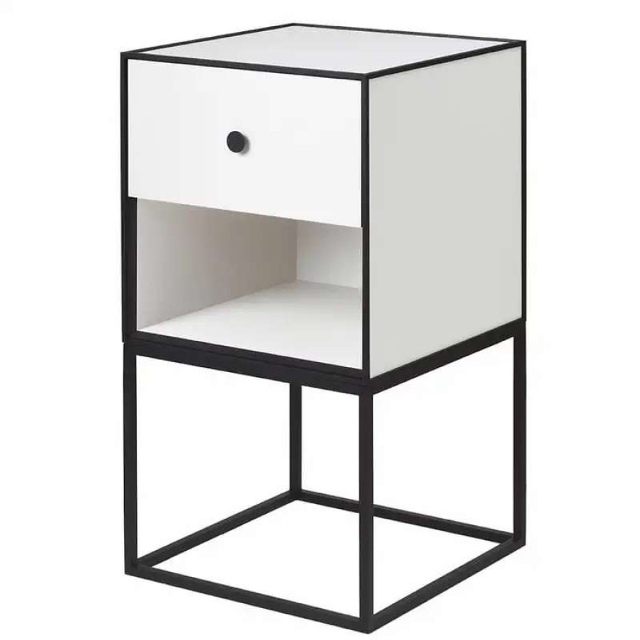 Side & End Tables * | By Lassen Frame 35 Sideboard With 1 Drawer, White