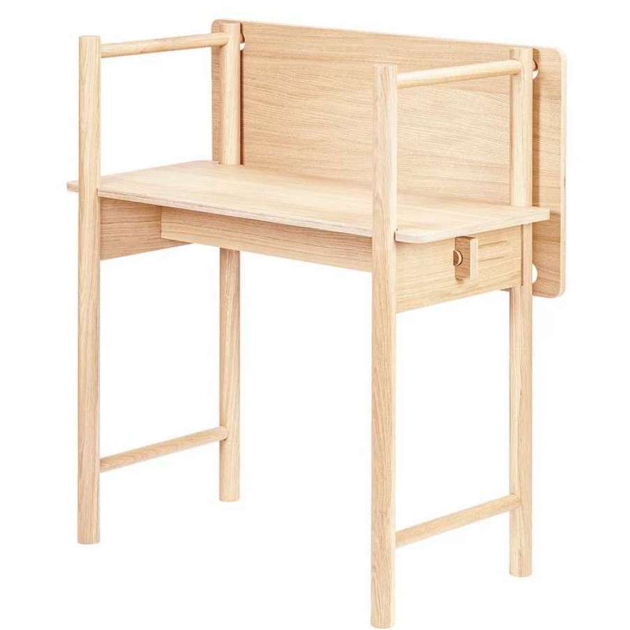 Desks * | Made By Choice Fem Work Desk, Ash