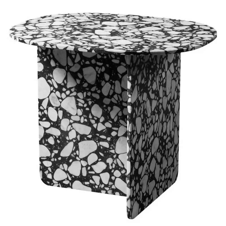 Side & End Tables * | Miniforms Chap Side Table, Palladio Moro Marble