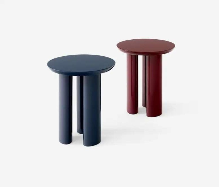 Side & End Tables * | &Tradition Tung Ja3 Side Table, Steel Blue