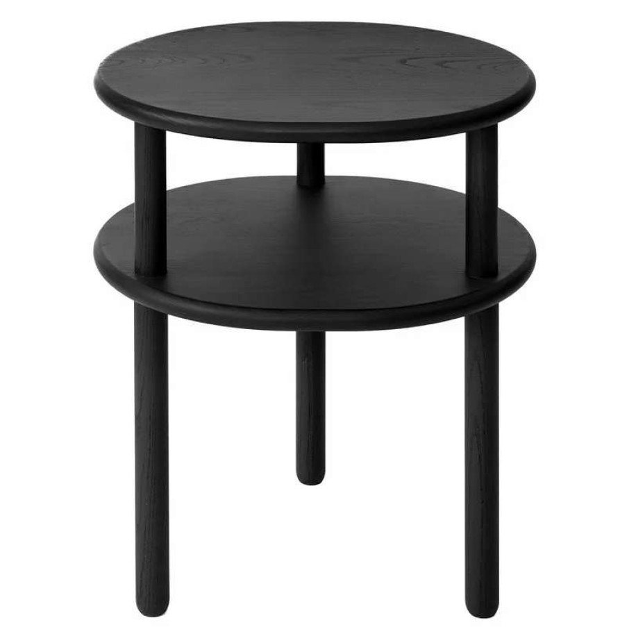 Nightstands * | Matri Lempi Bedside Table, Black