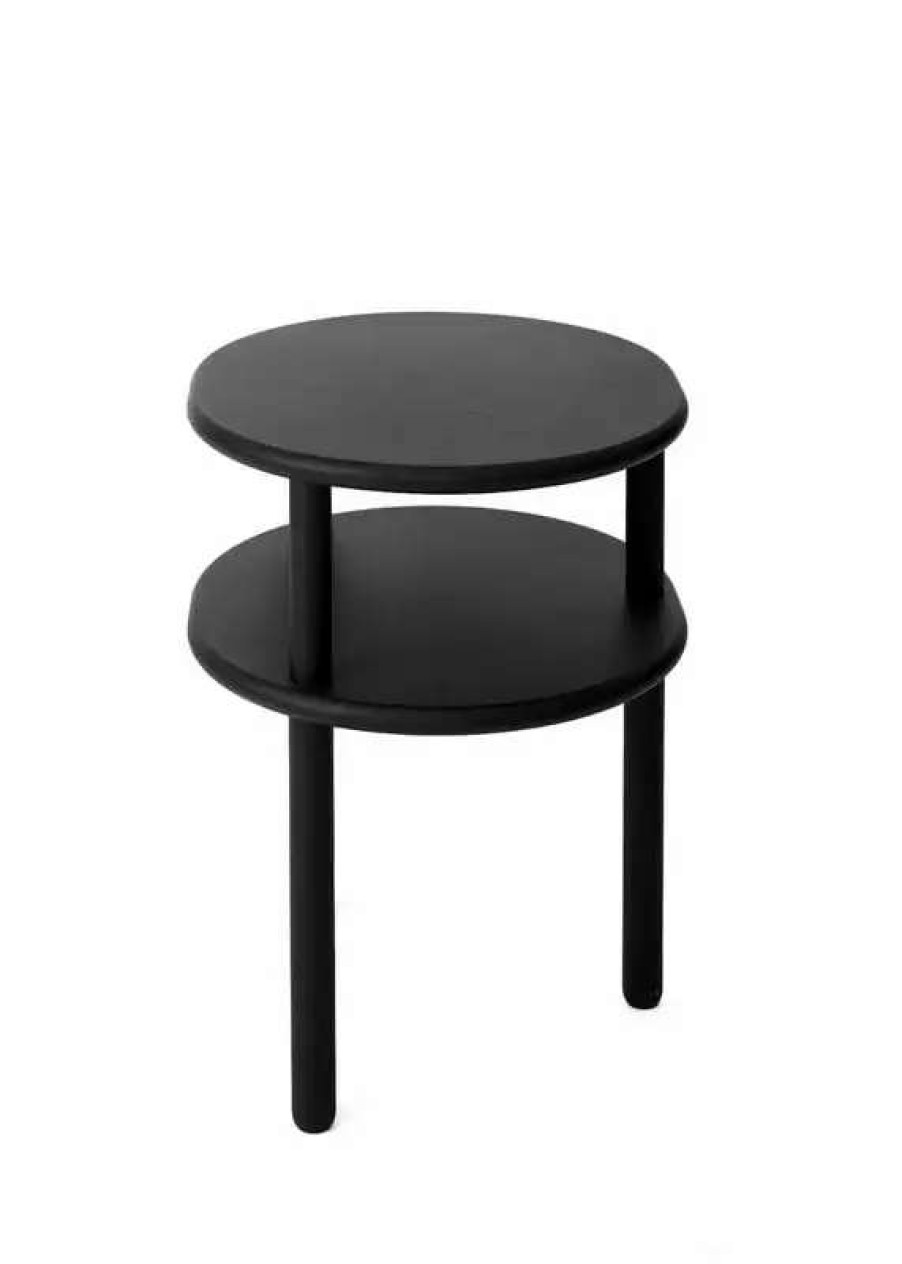 Nightstands * | Matri Lempi Bedside Table, Black