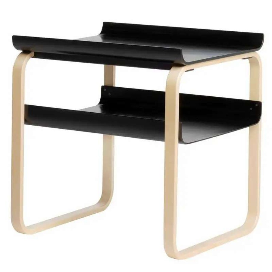 Side & End Tables * | Artek Aalto Side Table 915, Black Birch