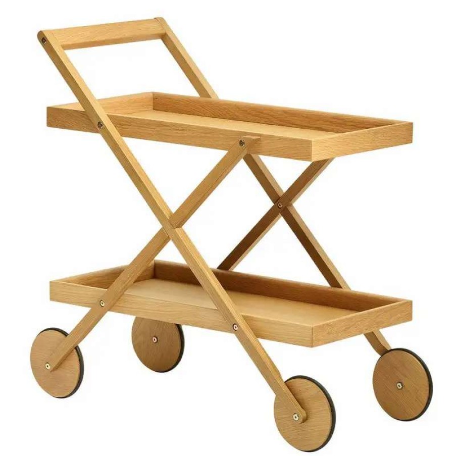 Kitchen Carts & Trolleys * | Design House Stockholm Exit Trolley, Oak