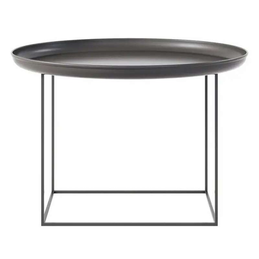 Coffee Tables * | Norr11 Duke Coffee Table, 70 Cm, Earth Black