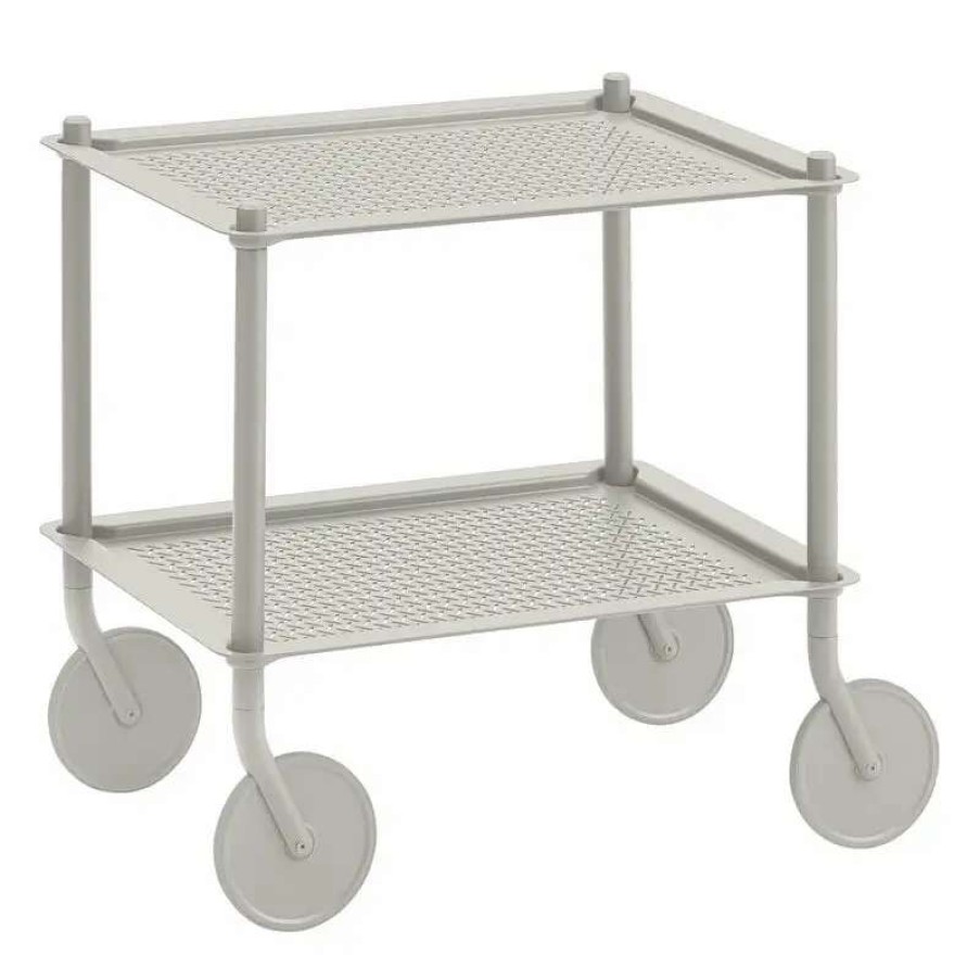 Kitchen Carts & Trolleys * | Muuto Flow Trolley, 2-Layer, Grey