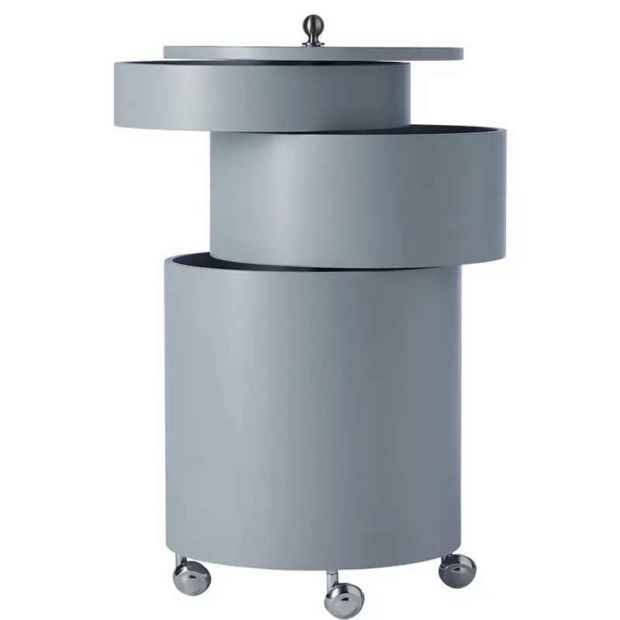 Kitchen Carts & Trolleys * | Verpan Barboy Trolley, Lilac Grey