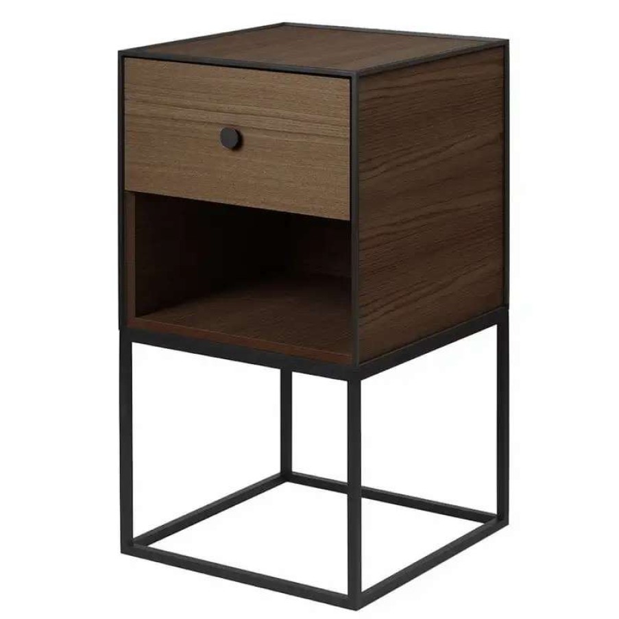 Side & End Tables * | By Lassen Frame 35 Sideboard With 1 Drawer, Smoked Oak