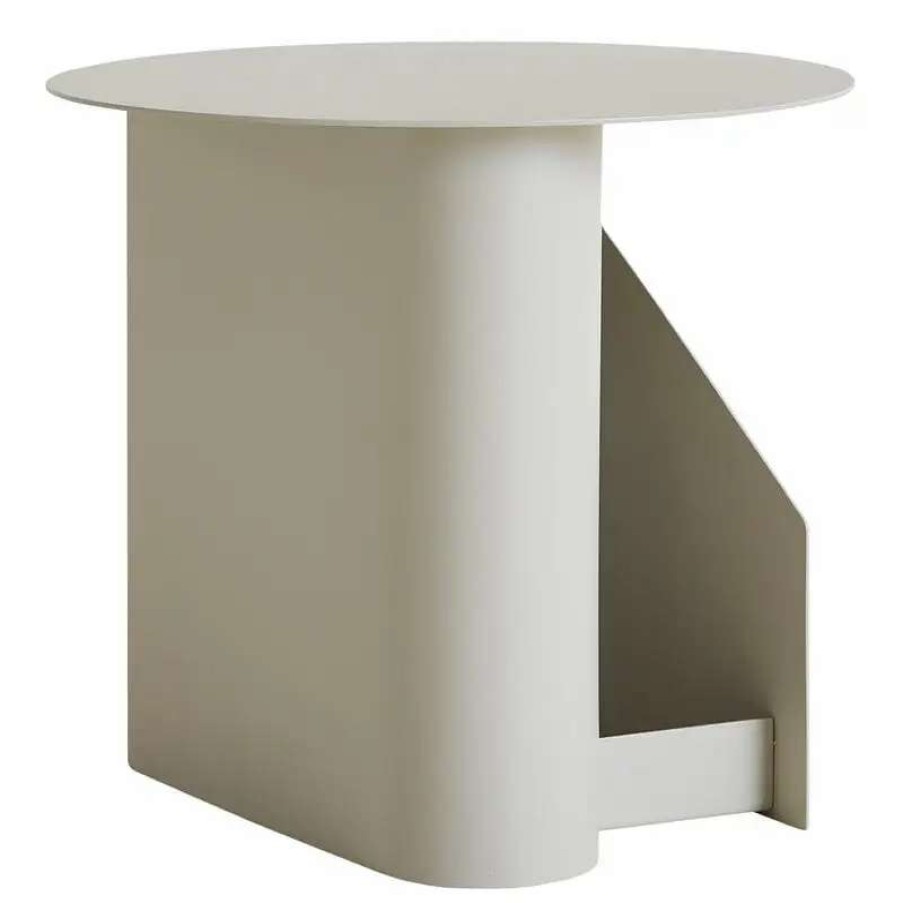 Side & End Tables * | Woud Sentrum Side Table, Warm Grey