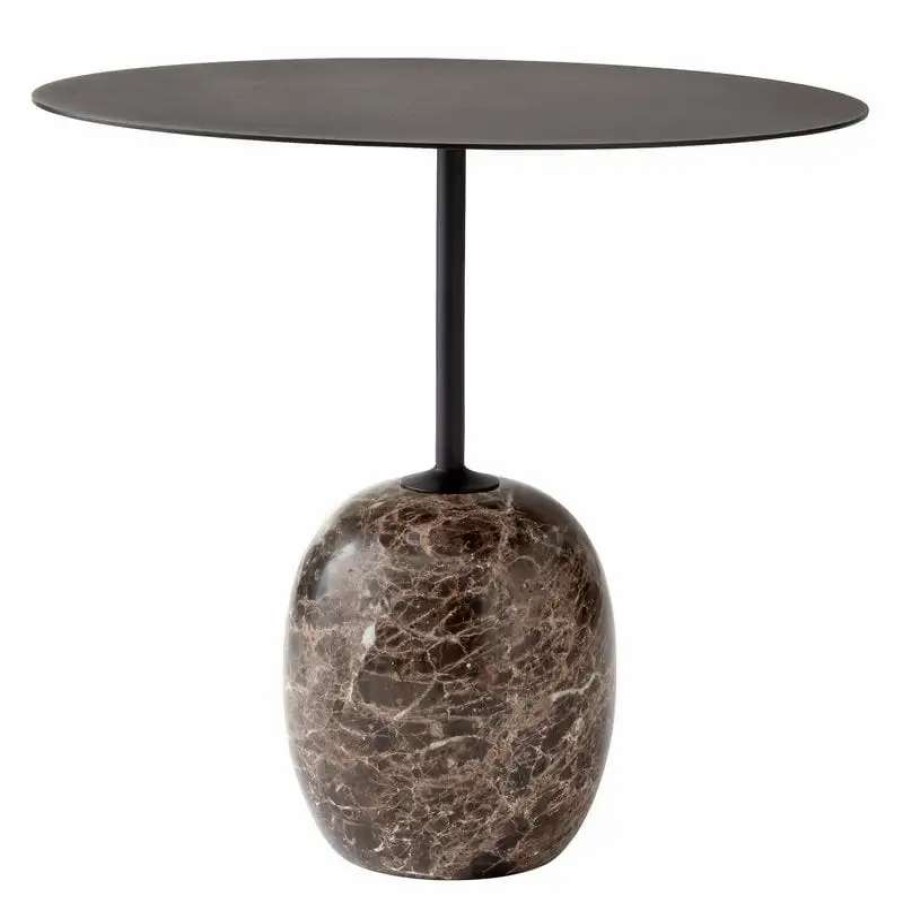 Coffee Tables * | &Tradition Lato Ln9 Coffee Table, Black Emperador Marble